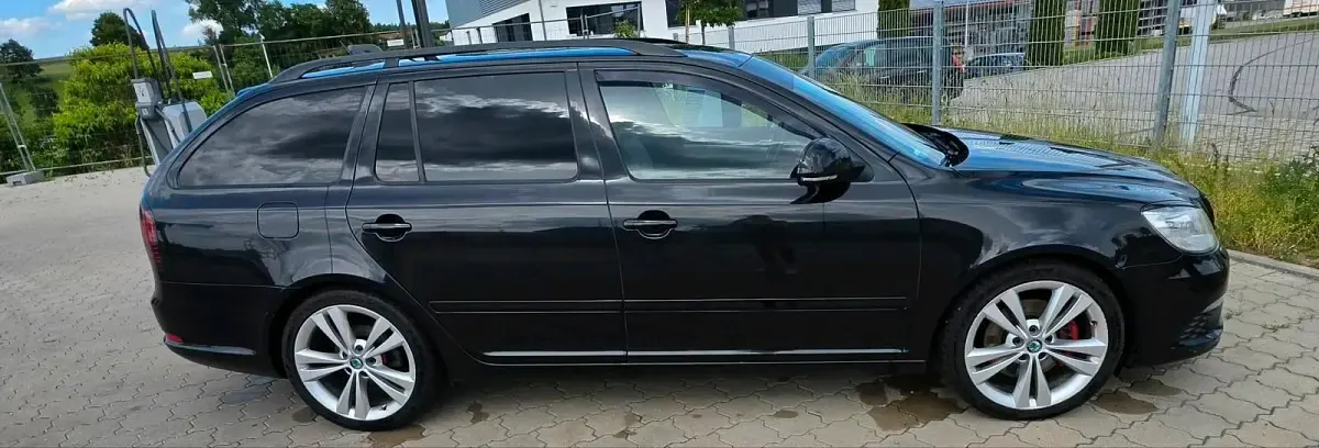 Gebraucht Skoda Octavia vRS 170 PS (125 kW) 2012 Schwarz Kombi
