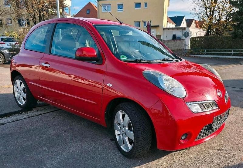 Rot Gebraucht 2009 Nissan Micra Kleinwagen | 4.100 € (Teuer) - Bild 1/4