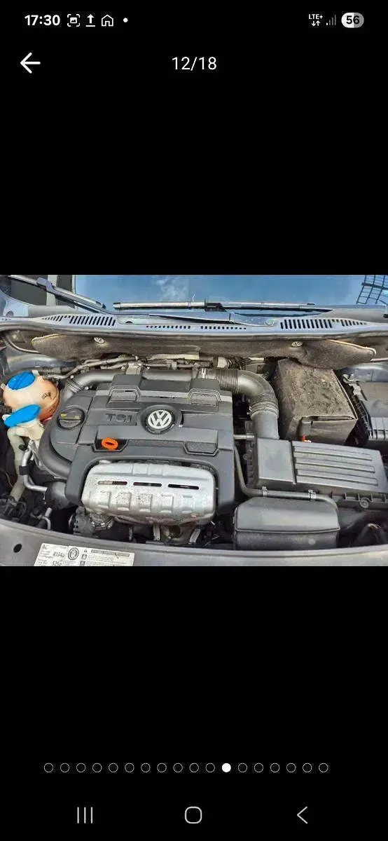 Gebraucht VW Touran Match 140 PS (102 kW) 2012 Grau Van / Kleinbus