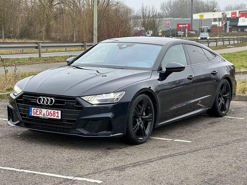 Gebraucht Audi A7 Sportback S-Line 286 PS (210 kW) 2018 Blau Kleinwagen