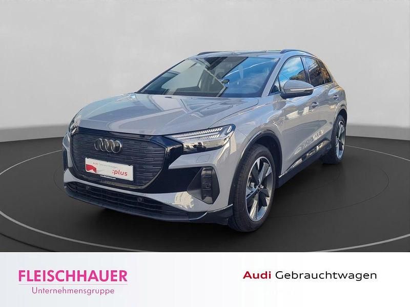 Grau Gebraucht 2022 Audi Q4 e-tron Advanced SUV | 25.990 € (Fairer Preis) - Bild 1/4