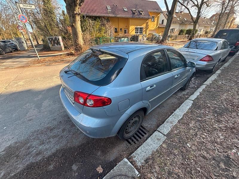 Gebraucht Chevrolet Lacetti 2007 Blau Kleinwagen