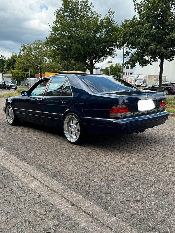 Blau Gebraucht 1997 Mercedes S500 Limousine | 12.999 € (Superpreis) - Bild 1/4