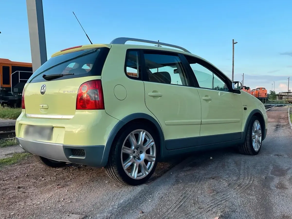 Gebraucht VW Polo Cross 75 PS (55 kW) 2005 Grün Kleinwagen