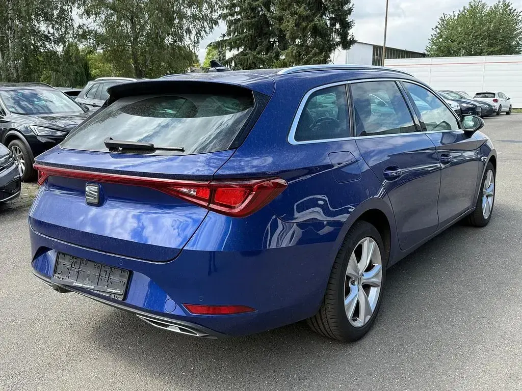 Gebraucht Seat Leon FR 204 PS (150 kW) 2021 Blau Limousine