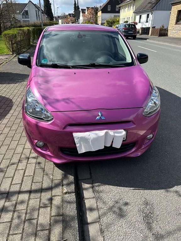 Gebraucht Mitsubishi Space Star 80 PS (58 kW) 2014 Violet Van / Kleinbus