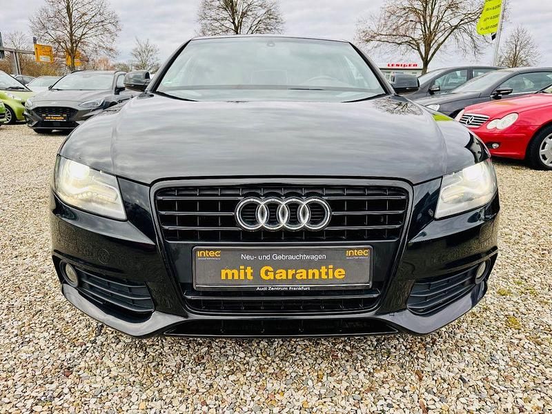 Schwarz Gebraucht 2009 Audi A4 S-Line Limousine | 9.950 € (Teuer) - Bild 1/4