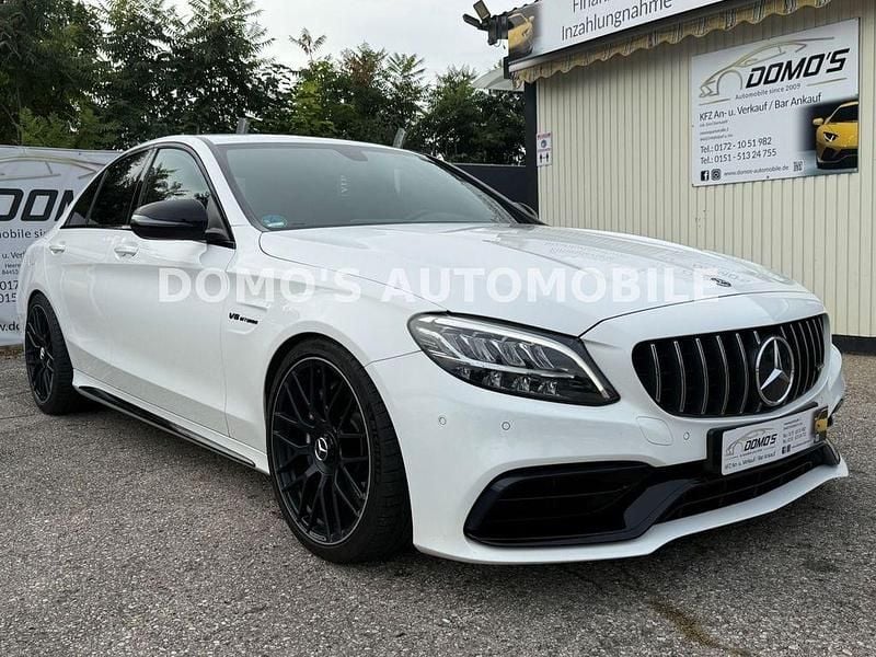 Polarweiss Gebraucht 2019 Mercedes C63 AMG AMG Limousine | 48.990 € (Fairer Preis) - Bild 1/4