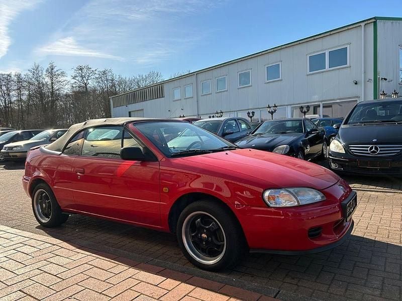 Gebraucht Toyota Paseo 90 PS (66 kW) 1998 Rot Cabrio
