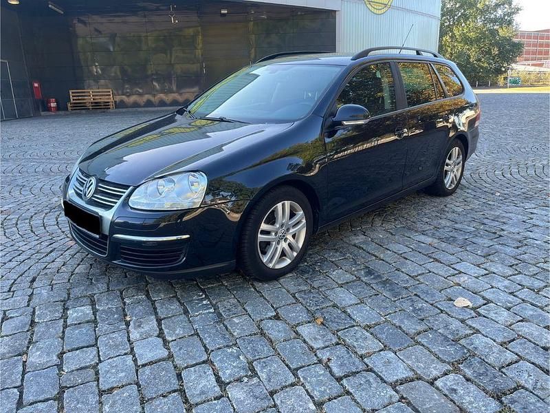 Schwarz Gebraucht 2008 VW Golf VI Comfortline Kombi | 2.200 € (Fairer Preis) - Bild 1/4