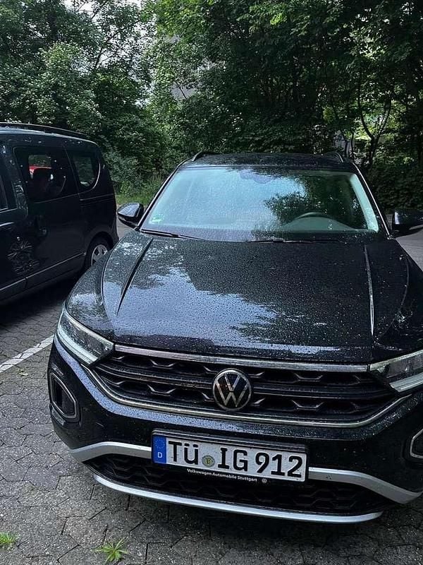 Schwarz Gebraucht 2021 VW T-Roc Active SUV | 16.500 € (Superpreis) - Bild 1/4