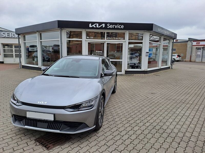 Grau Gebraucht 2023 Kia EV6 Basis SUV | 34.990 € (Superpreis) - Bild 1/4