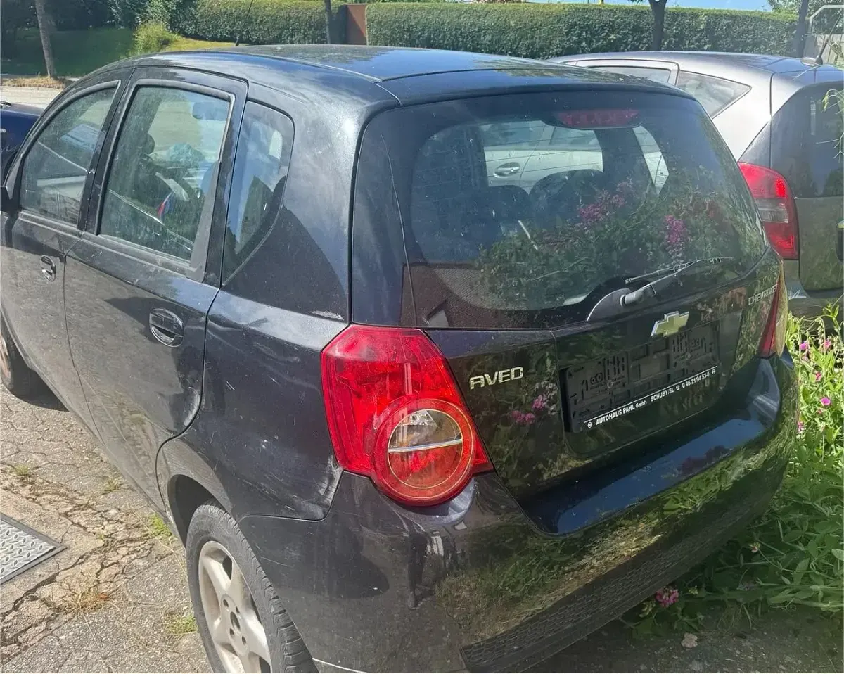 Gebraucht Chevrolet Aveo 2009 Schwarz Kleinwagen