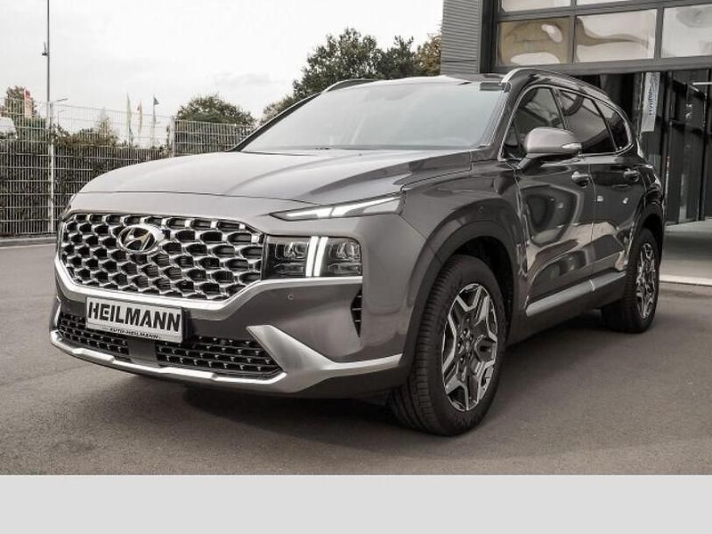 Grau Gebraucht 2023 Hyundai Santa Fe Prime SUV | 50.950 € (Teuer) - Bild 1/4
