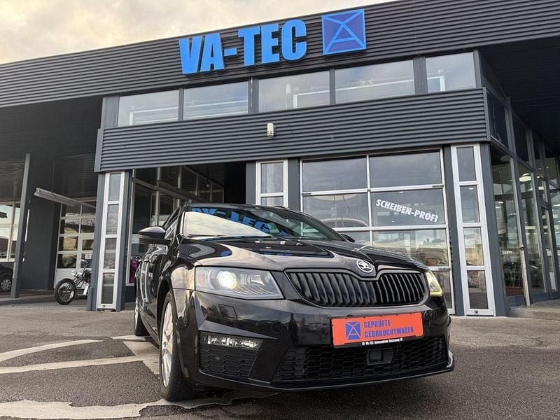 Schwarz Gebraucht 2016 Skoda Octavia RS Kombi | 12.990 € (Superpreis) - Bild 1/4