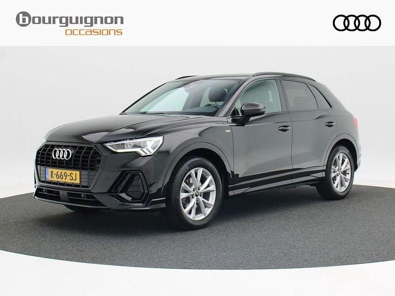 Schwarz Gebraucht 2021 Audi Q3 S-Line SUV | 24.250 € (Superpreis) - Bild 1/4