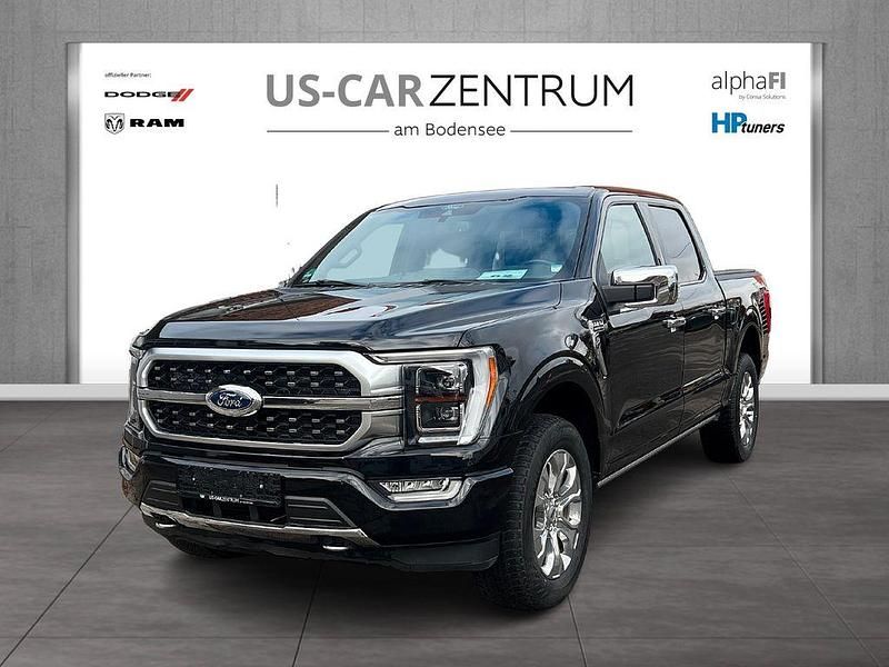 Schwarz Gebraucht 2022 Ford F-150 Platinum Abholung | 56.950 € - Bild 1/4