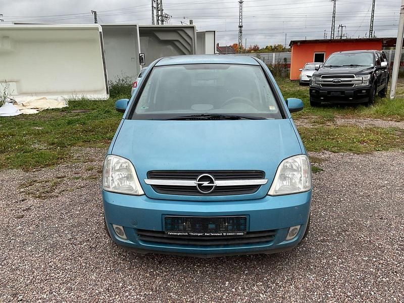 Blau Gebraucht 2003 Opel Meriva Enjoy Van / Kleinbus | 350 € (Guter Preis) - Bild 1/4