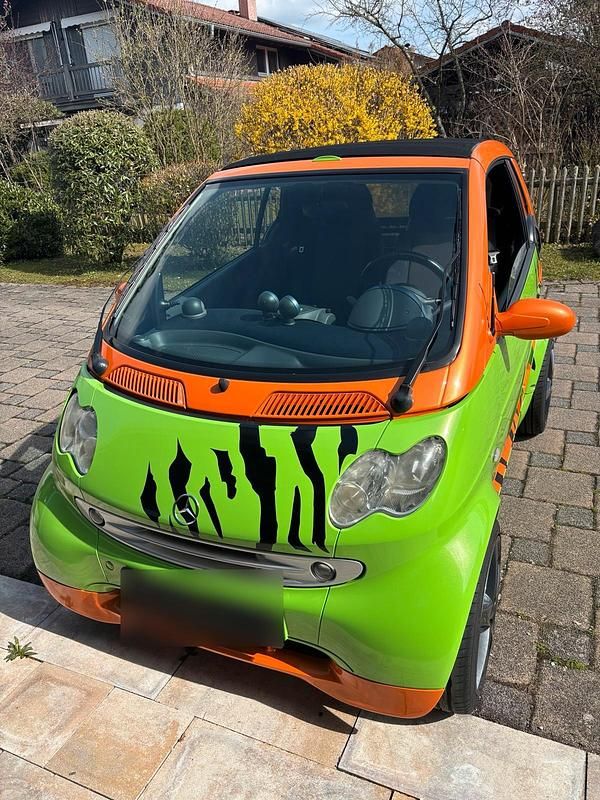 Usata Smart ForTwo Cabrio 2002 Verde Cabrio