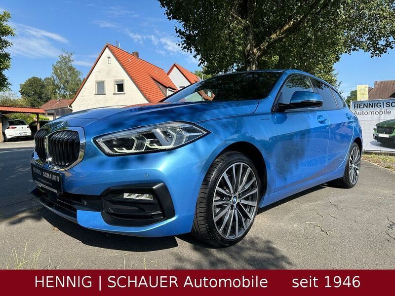 Seaside blue Gebraucht 2019 BMW 116 Sport Line Kleinwagen | 19.995 € (Etwas zu teuer) - Bild 1/4