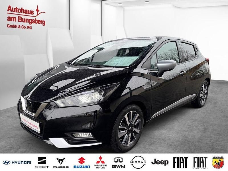 Schwarz Gebraucht 2022 Nissan Micra Limousine | 14.990 € (Fairer Preis) - Bild 1/3