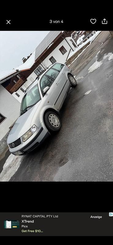 Gebraucht VW Passat 128 PS (94 kW) 1998 Silber Kombi