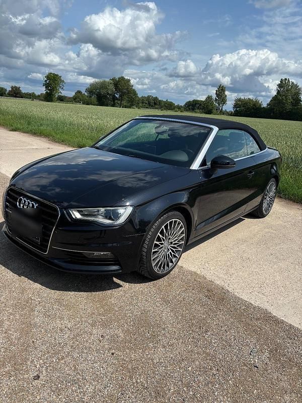 Schwarz Gebraucht 2015 Audi A3 Cabriolet Cabrio | 14.450 € (Guter Preis) - Bild 1/4