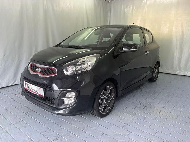 Gebraucht Kia Picanto Spirit 86 PS (63 kW) 2012 Schwarz Kleinwagen