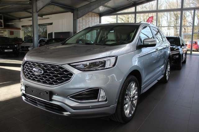 Silber metallic Gebraucht 2020 Ford Edge Vignale SUV | 35.090 € - Bild 1/4