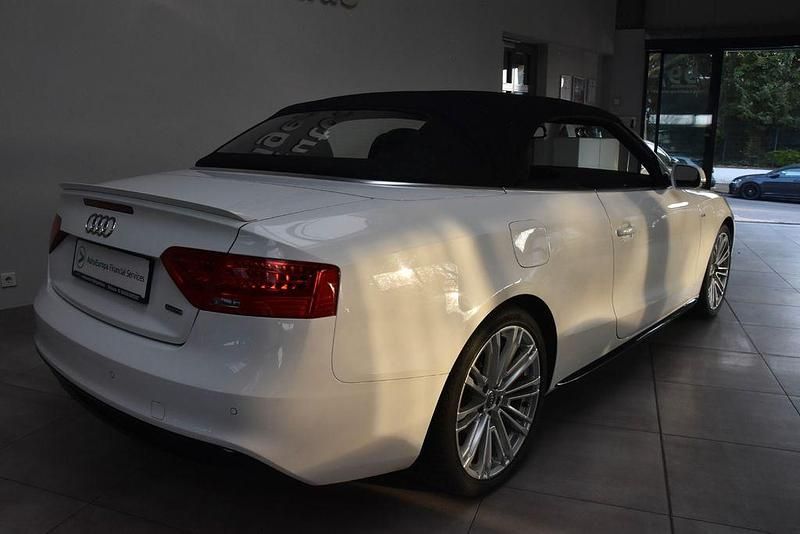 Gebraucht Audi A5 Cabriolet S-Line 190 PS (139 kW) 2016 Weiß Cabrio
