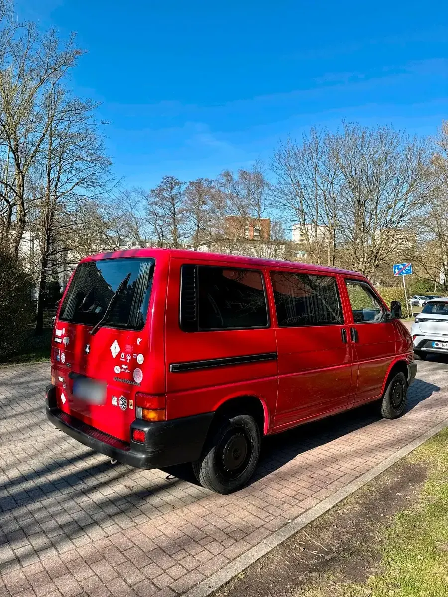 Gebraucht VW T4 68 PS (50 kW) 1998 Rot Van