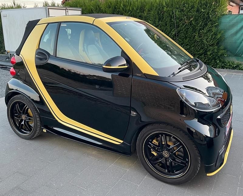 Schwarz Gebraucht 2015 Smart ForTwo Cabrio Brabus Cabrio | 12.350 € (Guter Preis) - Bild 1/2