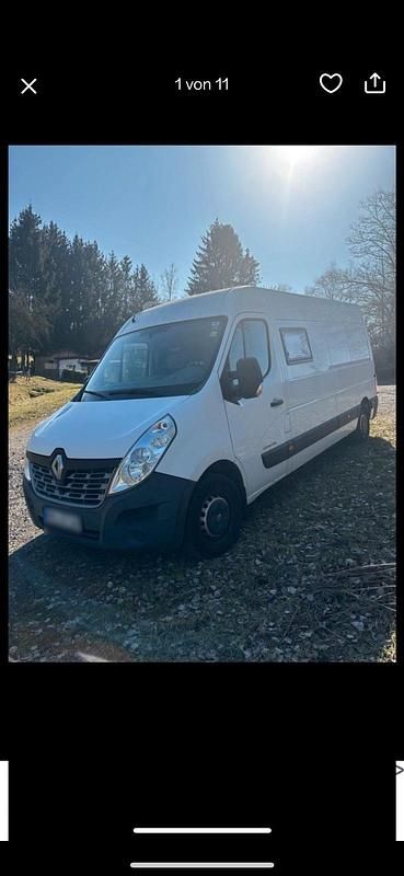Gebraucht Renault Master 130 PS (95 kW) 2017 Weiß Van