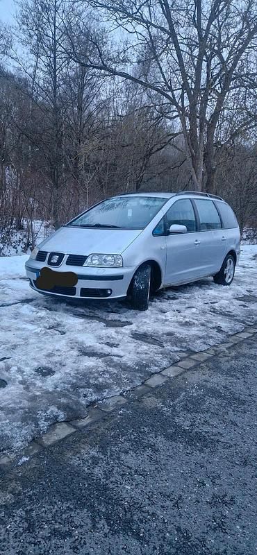 Gebraucht Seat Alhambra 116 PS (85 kW) 2004 Silber Van / Kleinbus
