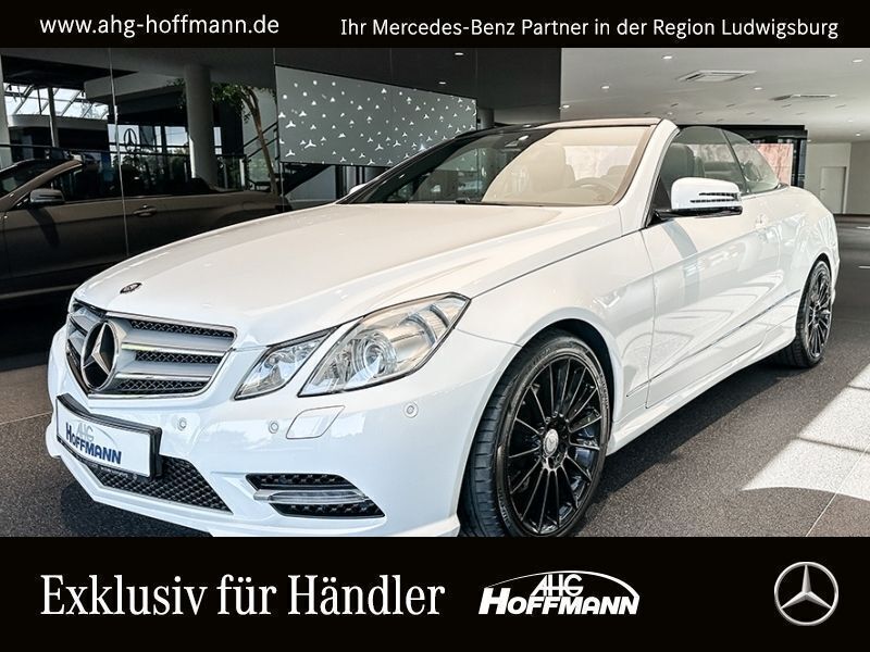 Weiß Gebraucht 2013 Mercedes E200 Cabrio | 20.550 € (Teuer) - Bild 1/4