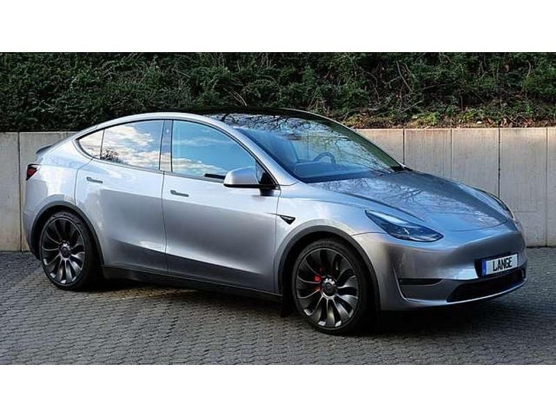 Gebraucht Tesla Model Y Performance 392 kW (534 PS) 2024 Quicksilber metallic (metallic) SUV