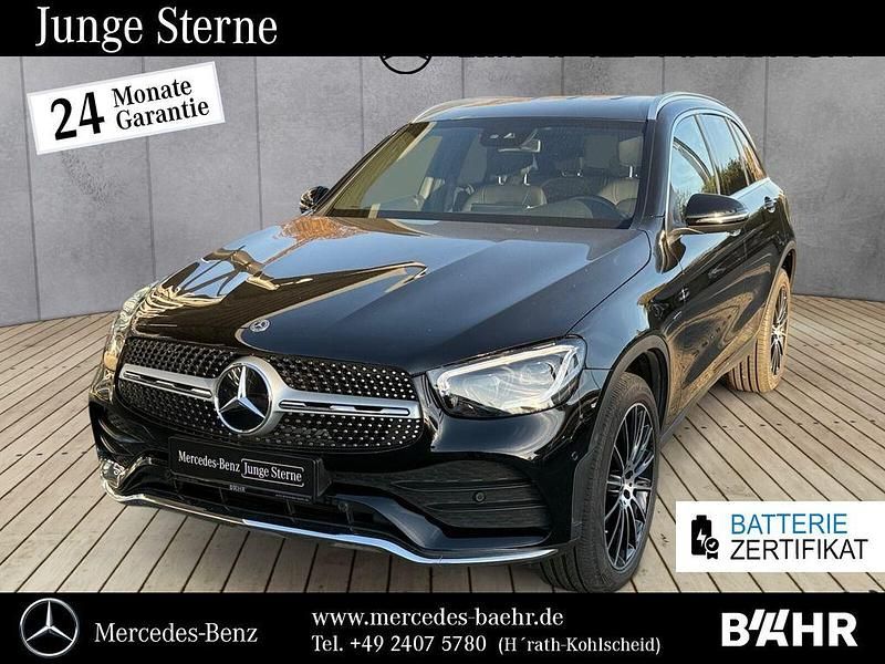 Unilack schwarz Gebraucht 2021 Mercedes GLC300e Exclusive SUV | 43.950 € (Etwas zu teuer) - Bild 1/4