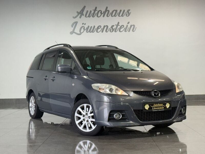 Mephistograu metallic Gebraucht 2008 Mazda 5 Exclusive Van / Kleinbus | 5.680 € (Etwas zu teuer) - Bild 1/4