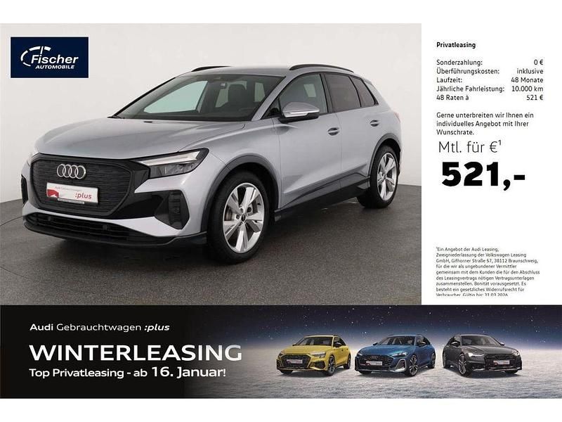 Silber Gebraucht 2025 Audi Q4 e-tron S-Line SUV | 50.980 € (Fairer Preis) - Bild 1/4