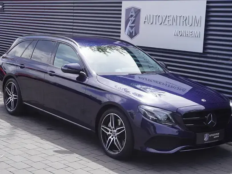 Gebraucht Mercedes E400 340 PS (250 kW) 2019 Blau (cavansitblau metallic) Kombi