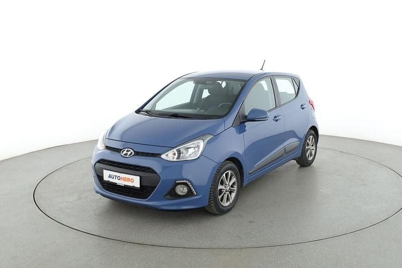 Blau Gebraucht 2016 Hyundai i10 Style Kleinwagen | 7.630 € (Etwas zu teuer) - Bild 1/3
