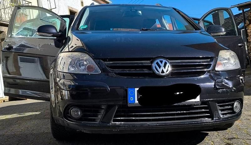 Gebraucht VW Golf Plus Cross Trendline 122 PS (89 kW) 2008 Schwarz Van / Kleinbus
