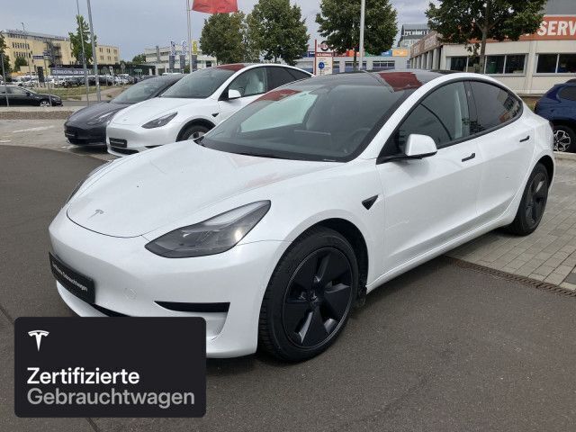 Weiß Gebraucht 2021 Tesla Model 3 Limousine | 26.600 € (Fairer Preis) - Bild 1/4