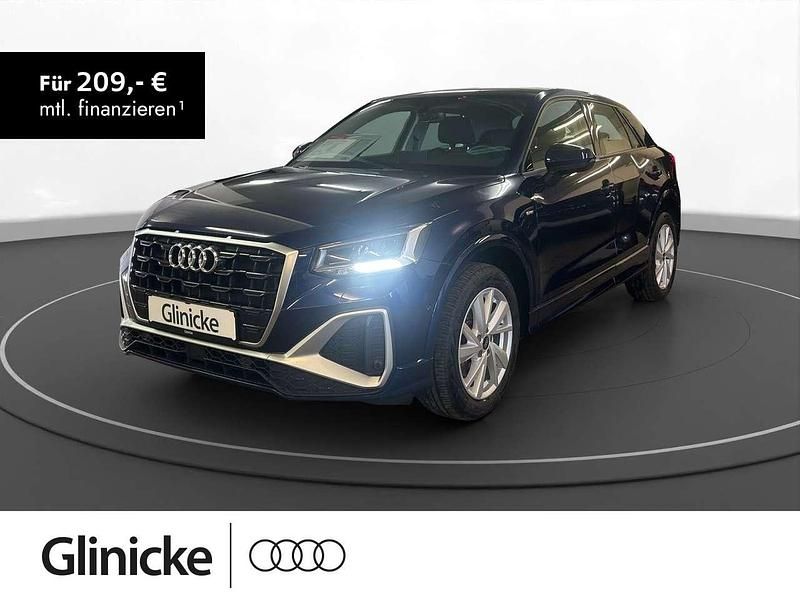Navarrablau metallic Gebraucht 2022 Audi Q2 S-Line SUV | 27.380 € (Fairer Preis) - Bild 1/3