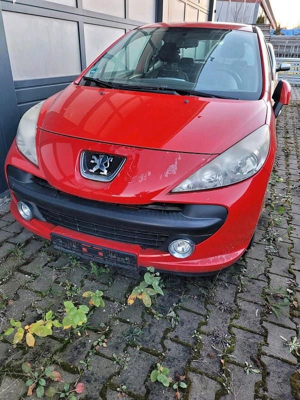 Rot Gebraucht 2008 Peugeot 207 Kleinwagen | 500 € (Superpreis) - Bild 1/4