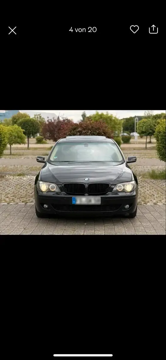 Gebraucht BMW 730 245 PS (180 kW) 2006 Schwarz Limousine