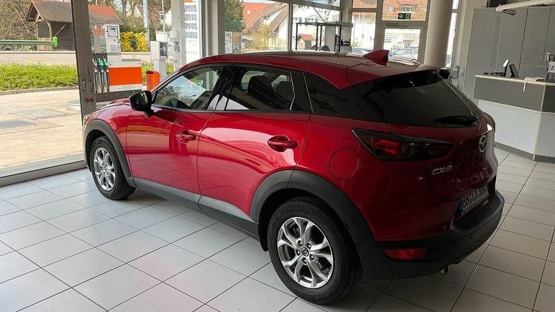 Gebraucht Mazda CX-3 Exclusive-Line 121 PS (88 kW) 2019 Rot SUV