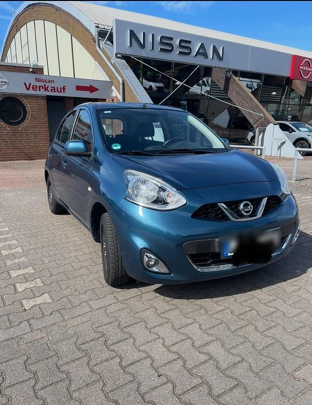 Blau Gebraucht 2016 Nissan Micra Kleinwagen | 7.000 € (Fairer Preis) - Bild 1/4
