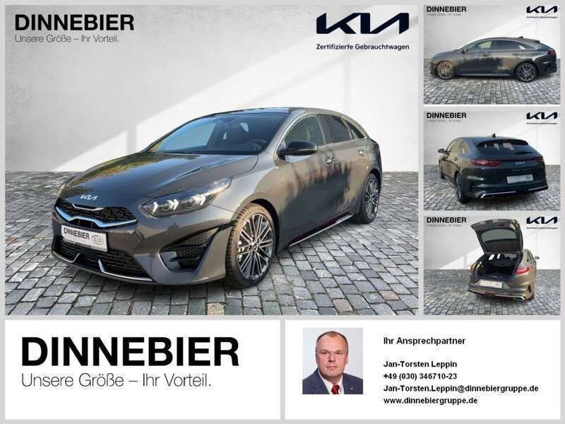 Grau Neu 2024 Kia ProCeed GT-Line Kleinwagen | 29.689 € - Bild 1/4