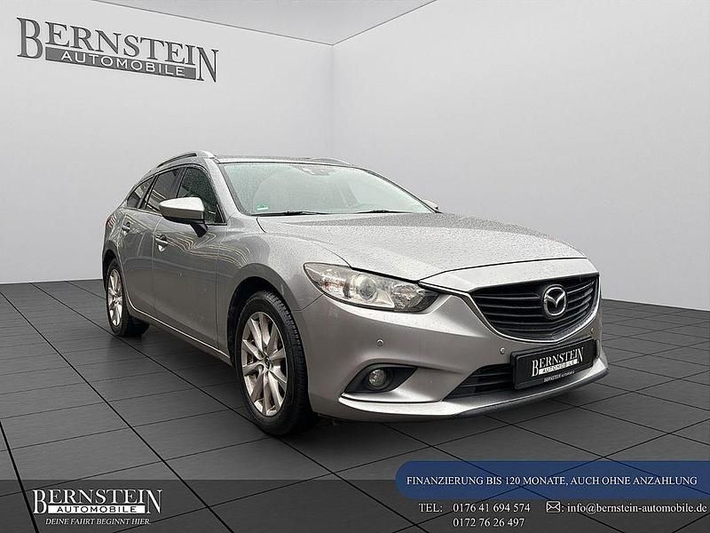Silber Gebraucht 2014 Mazda 6 Center-Line Kombi | 8.499 € (Fairer Preis) - Bild 1/4